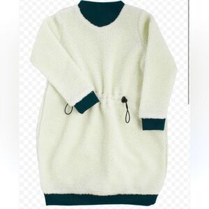 Crew Kids Sherpa dress Boutique NWT 14